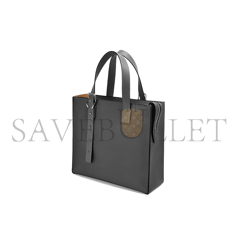 l*ew* buckle zip tote in soft grained calfskin b692k99x03 (36.5*33.5*13cm)